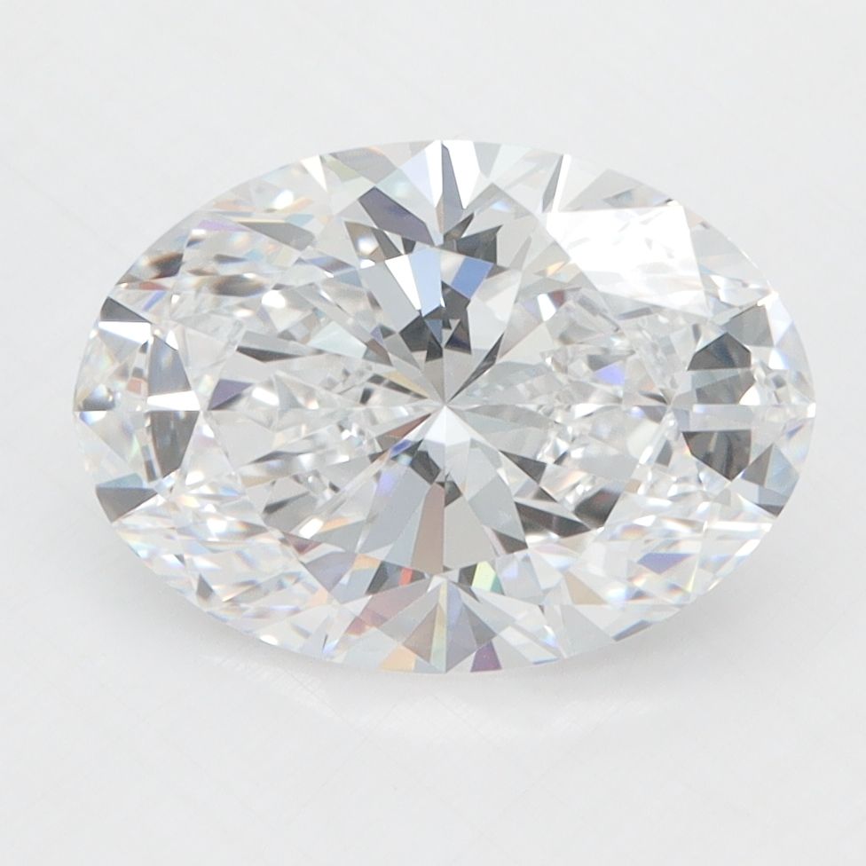 3.06 ct. oval Lab Grown Diamond front image