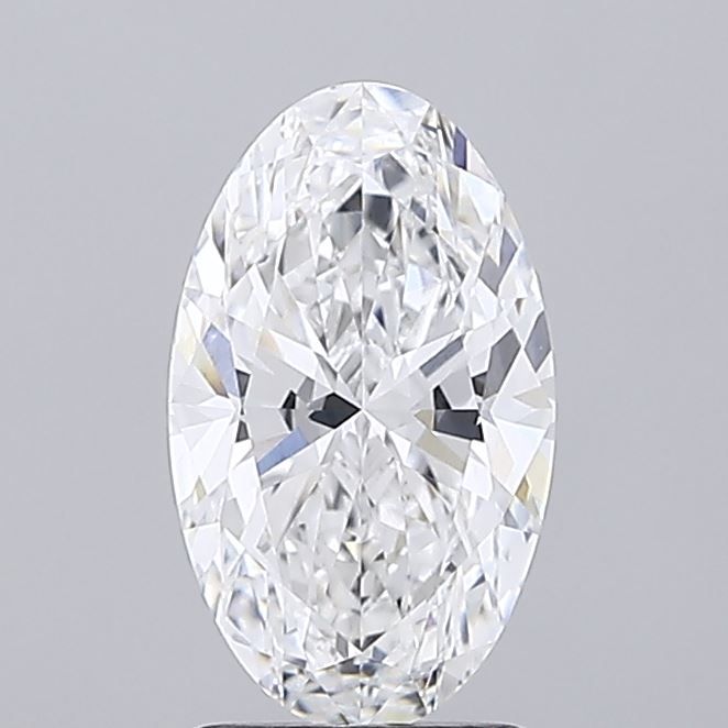 1.92 ct. oval Lab Grown Diamond front image