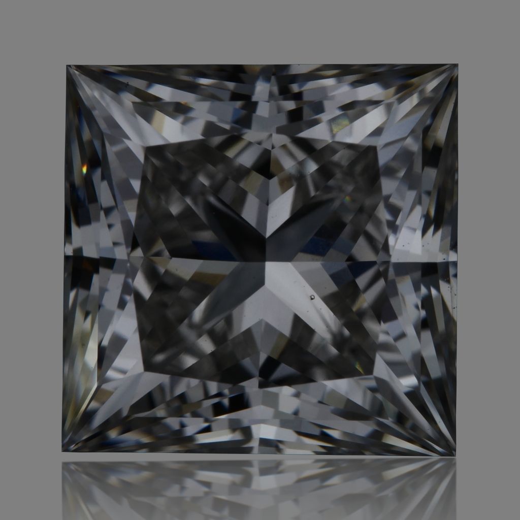 2.84 ct. princess Lab Grown Diamond front image