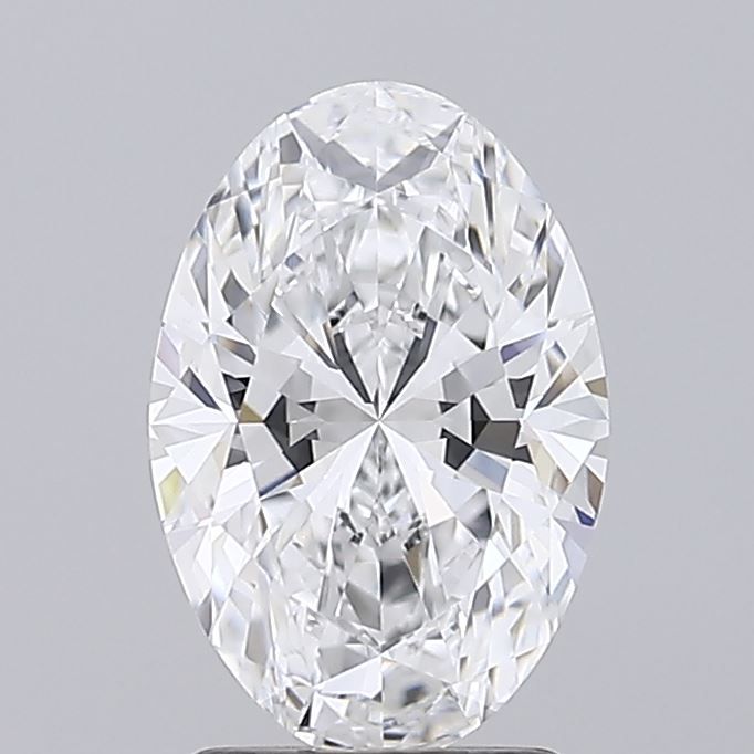 2.07 ct. oval Lab Grown Diamond front image