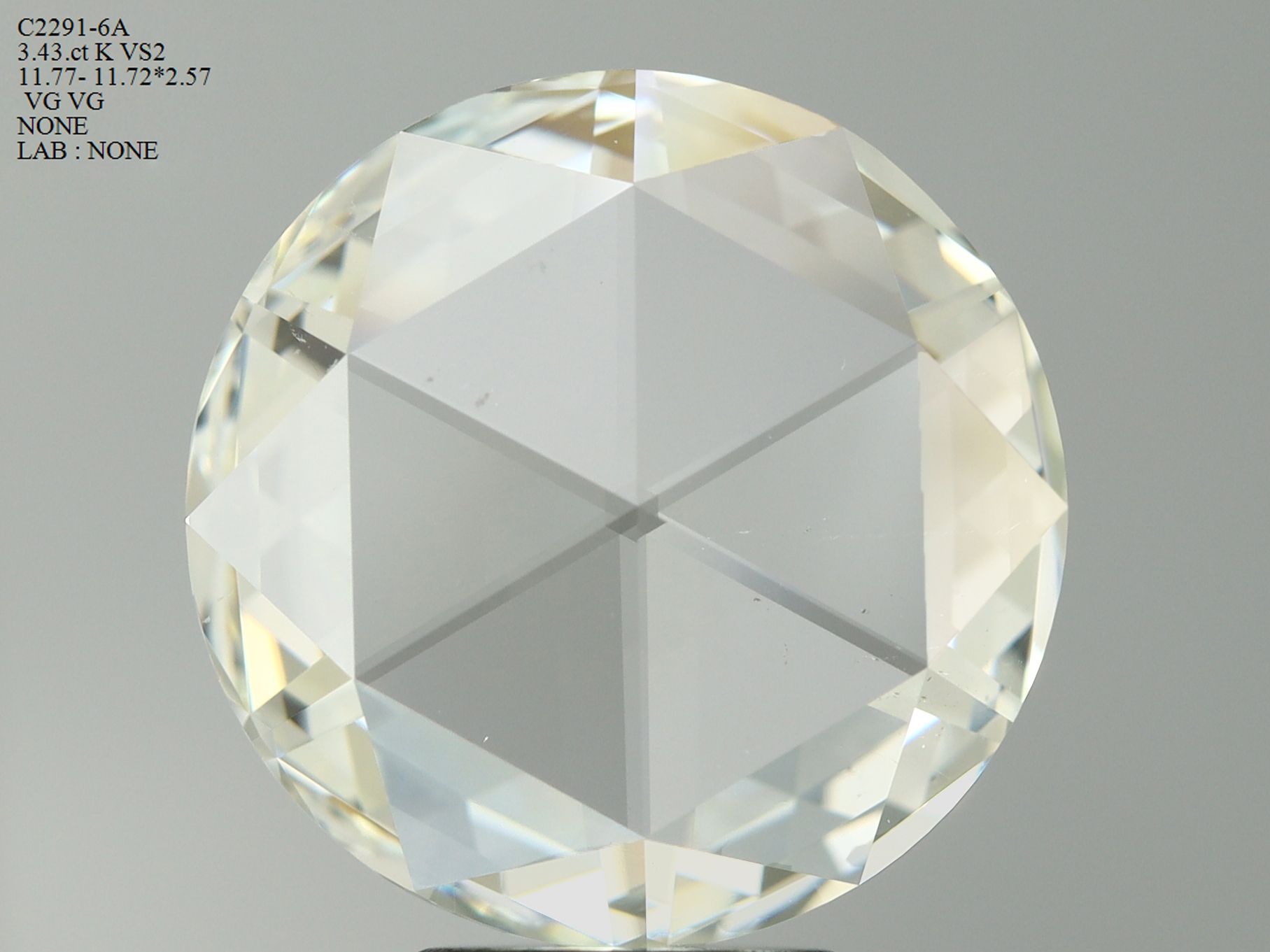 3.43 ct Rose Diamond