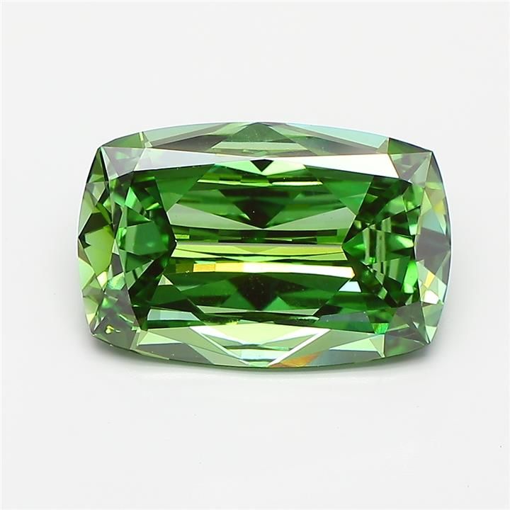 4.10 ct. cushion Lab Grown Diamond front image