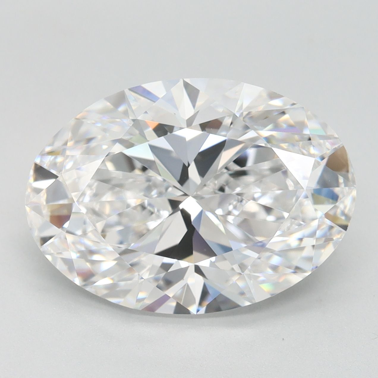 4.62 ct. oval Lab Grown Diamond front image