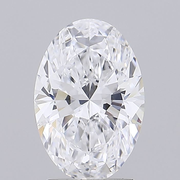 2.01 ct. oval Lab Grown Diamond front image
