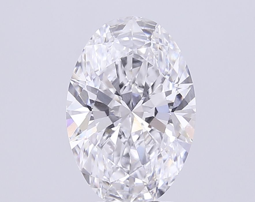 3.35 ct. oval Lab Grown Diamond front image