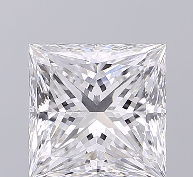 3.07 ct. princess Lab Grown Diamond front image
