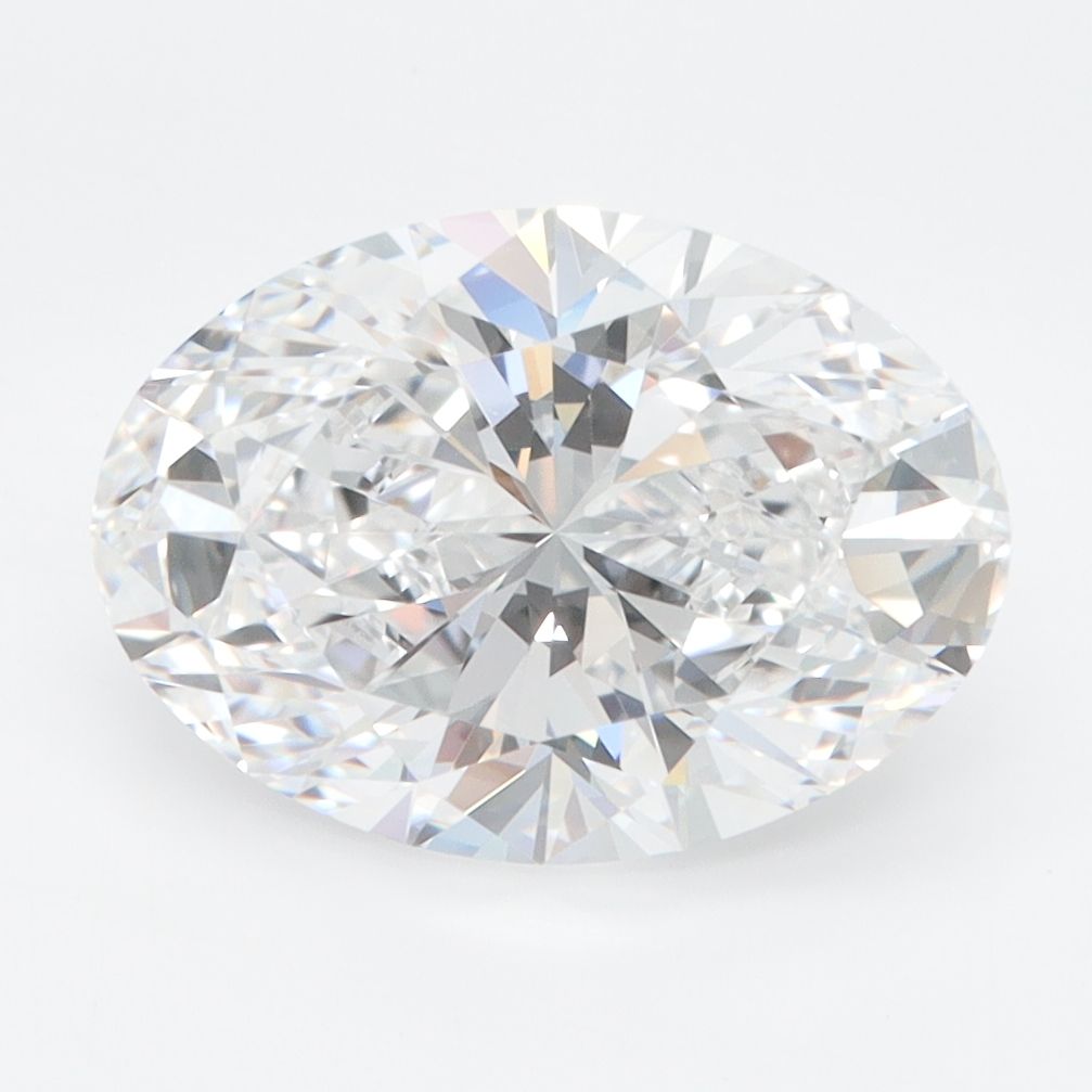 3.30 ct. oval Lab Grown Diamond front image
