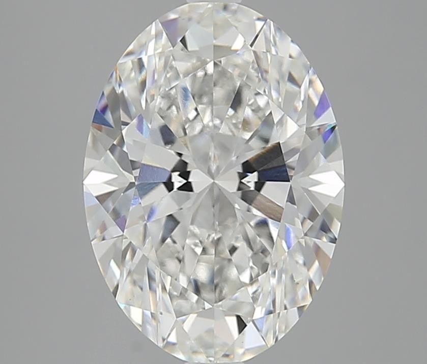 3.41 ct. oval Lab Grown Diamond front image