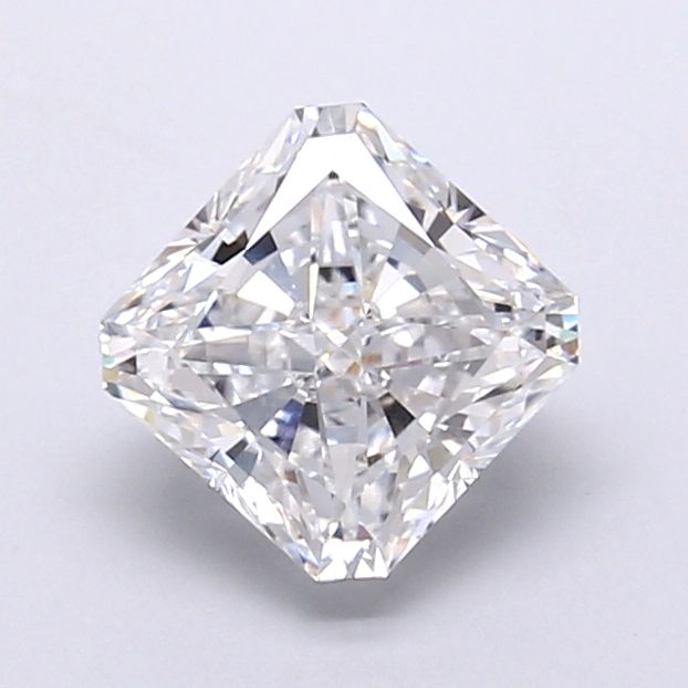 2.63 ct lab-grown Square radiant Diamond