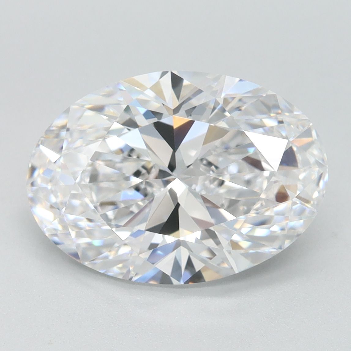 3.19 ct. oval Lab Grown Diamond front image