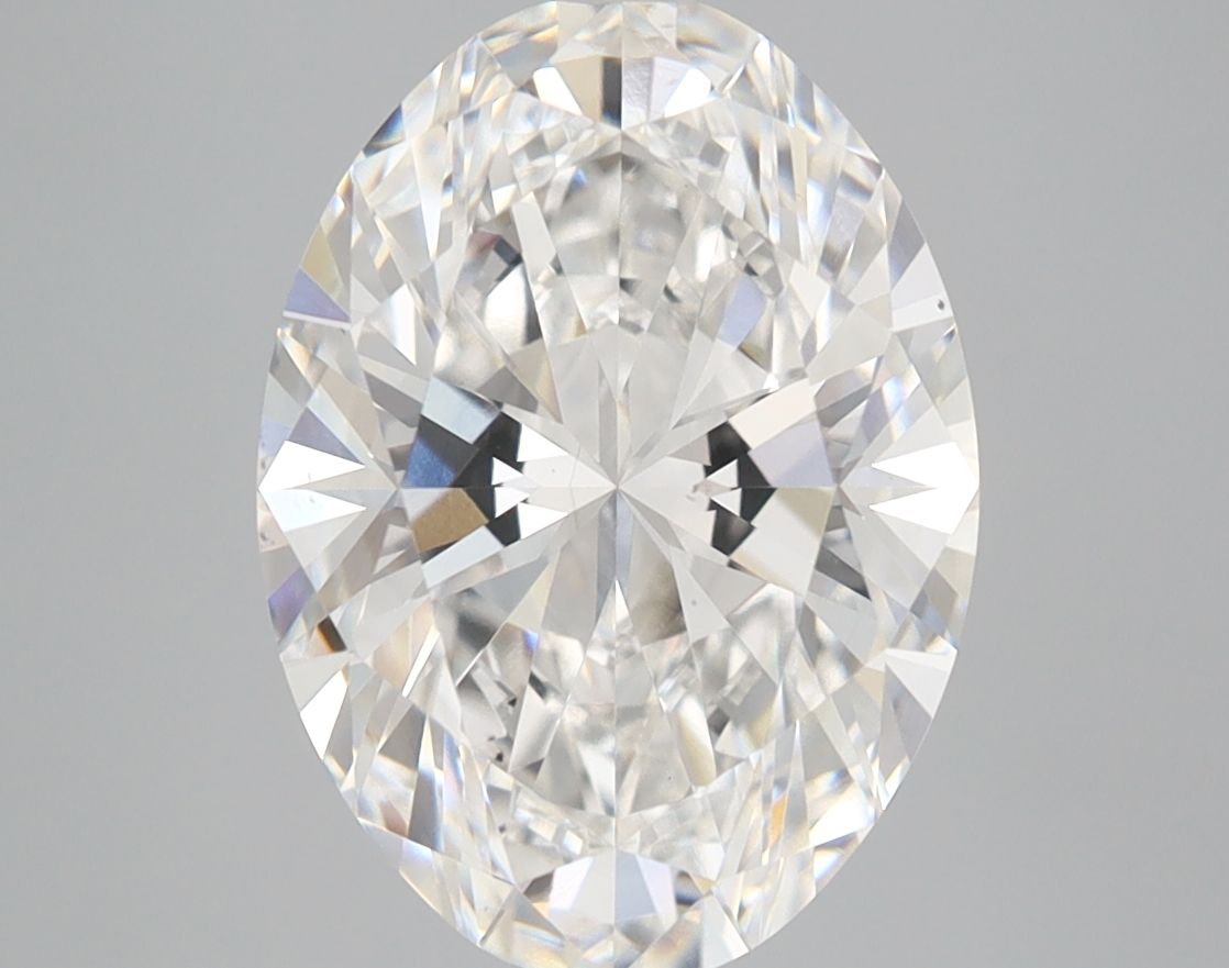 4.05 ct. oval Lab Grown Diamond front image