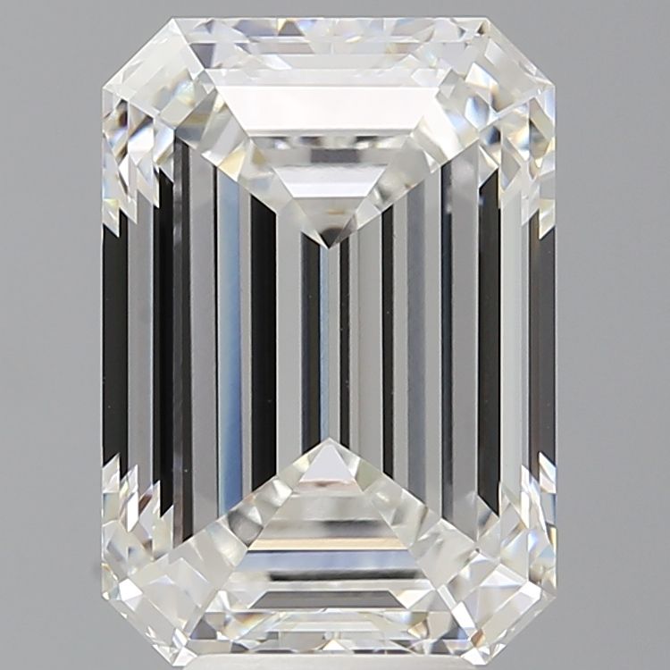 6.56 ct. emerald Lab Grown Diamond front image