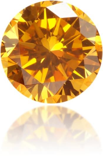 Diament 0.51 ct Fancy Deep Yellow/SI1