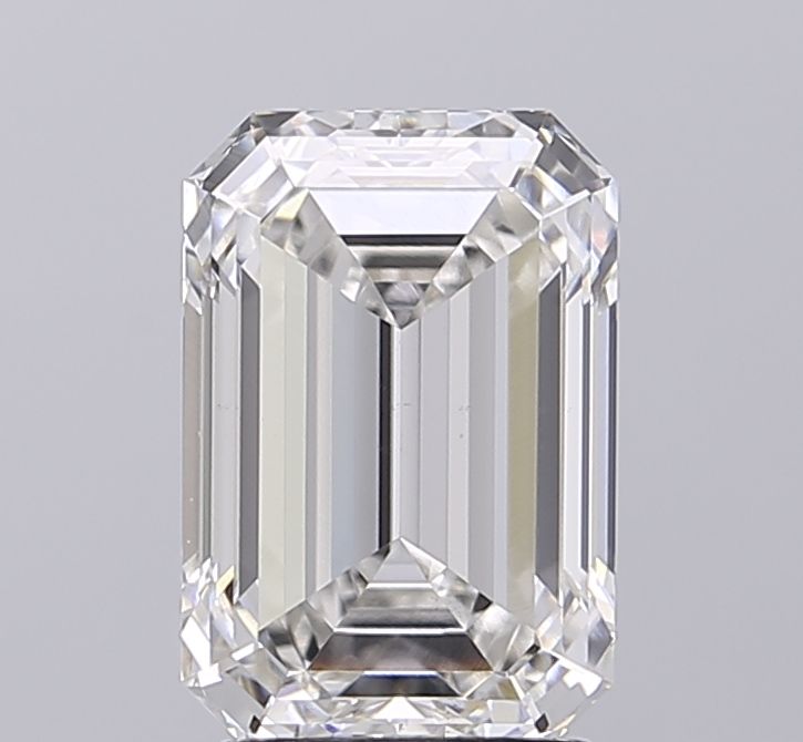 3.04 ct. emerald Lab Grown Diamond front image