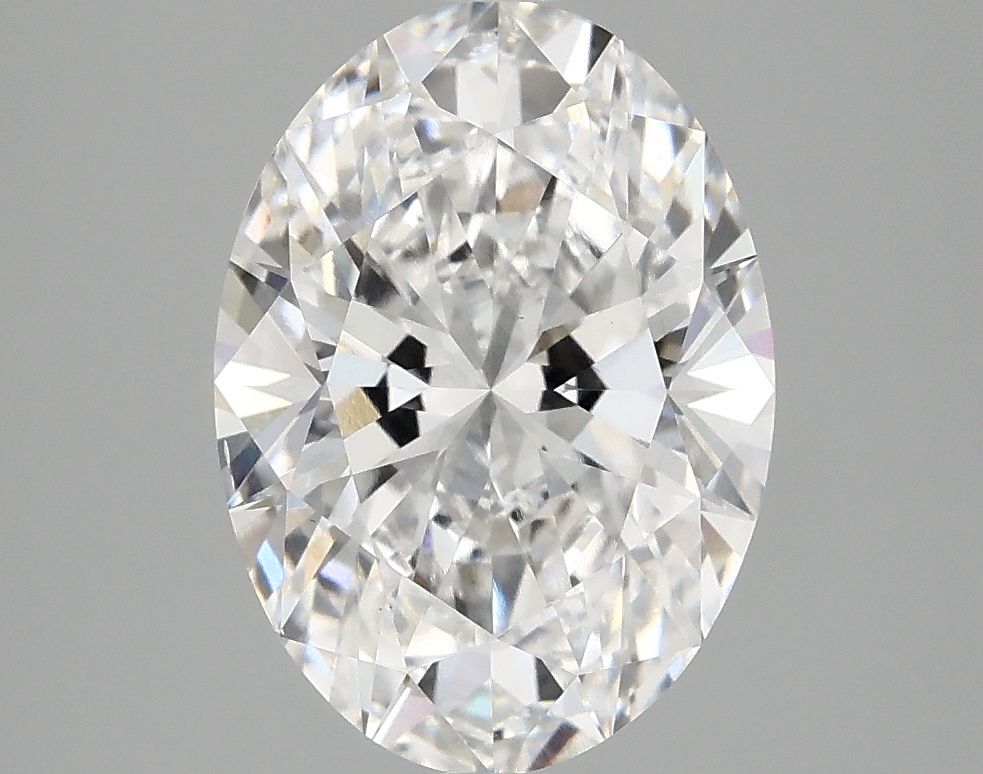 3.08 ct. oval Lab Grown Diamond front image