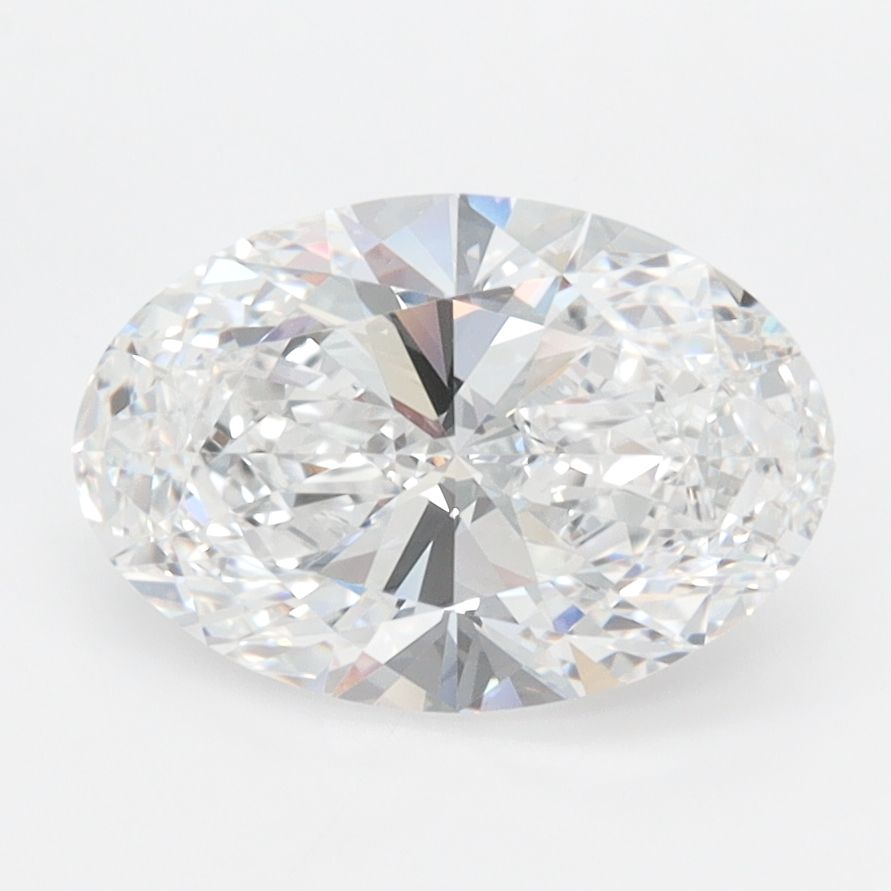 2.06 ct. oval Lab Grown Diamond front image