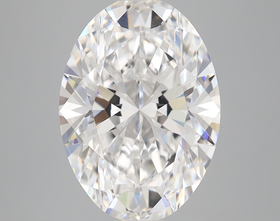 4.05 ct. oval Lab Grown Diamond front image