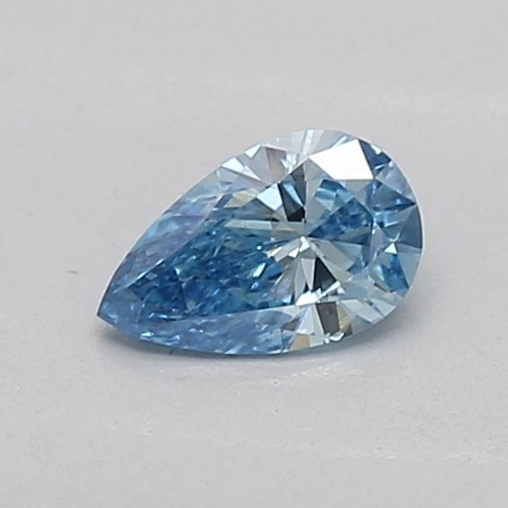 0.17 CT Fancy Vivid Blue PEAR