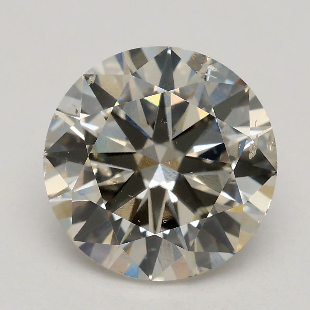 2.70 ct. round Lab Grown Diamond front image