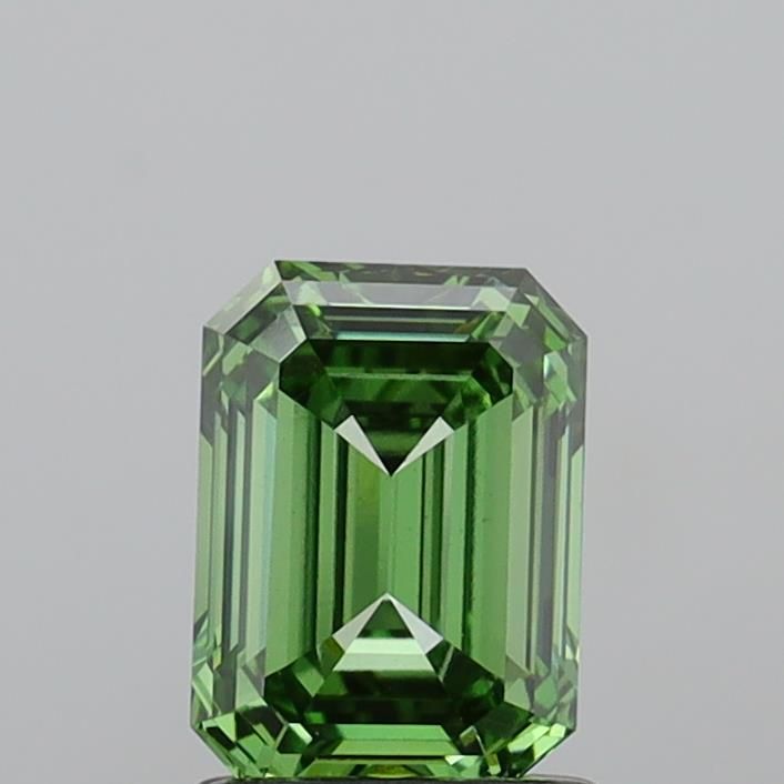 1.5 CT Fancy Vivid Green EMERALD