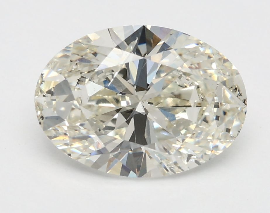 1.70 ct. oval Lab Grown Diamond front image