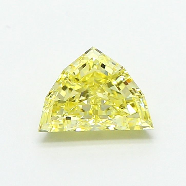 1.03 CT Fancy Intense Yellow HEPTAGONAL