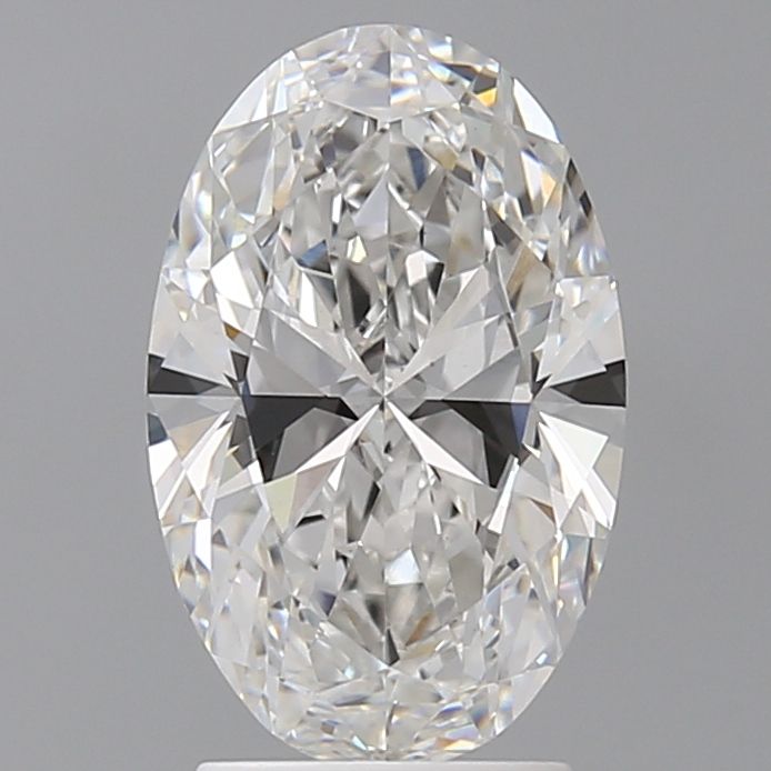 2.60 ct. oval Lab Grown Diamond front image
