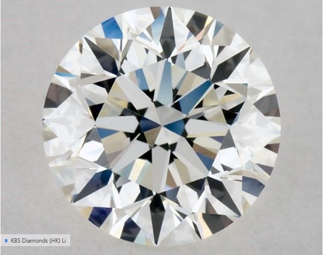 0.58 ct Round diamond