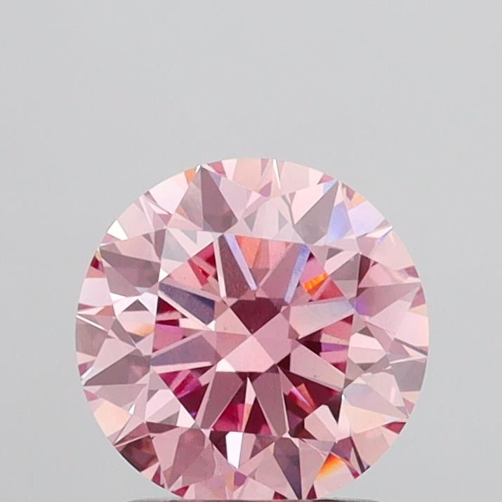 1.58 CT Fancy Brownish Pink ROUND