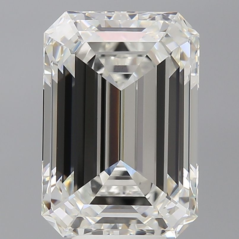 7.57 ct. emerald Lab Grown Diamond front image