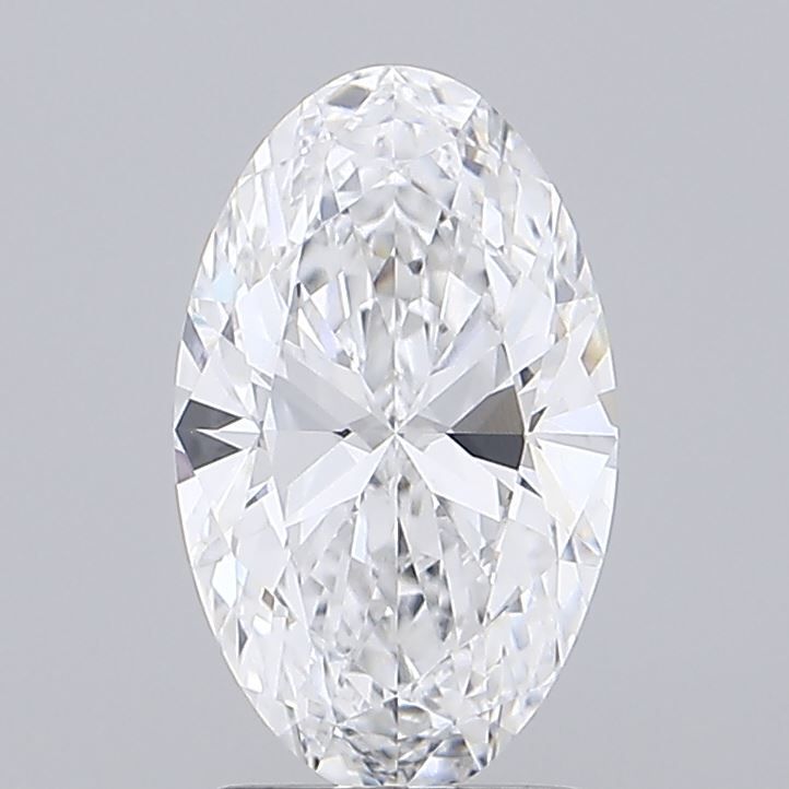 2.01 ct. oval Lab Grown Diamond front image