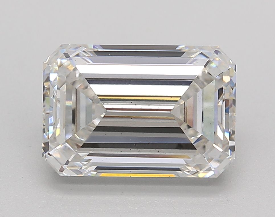 3.31 ct. emerald Lab Grown Diamond front image