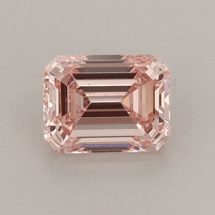 0.72 CT Fancy Intense Pink EMERALD