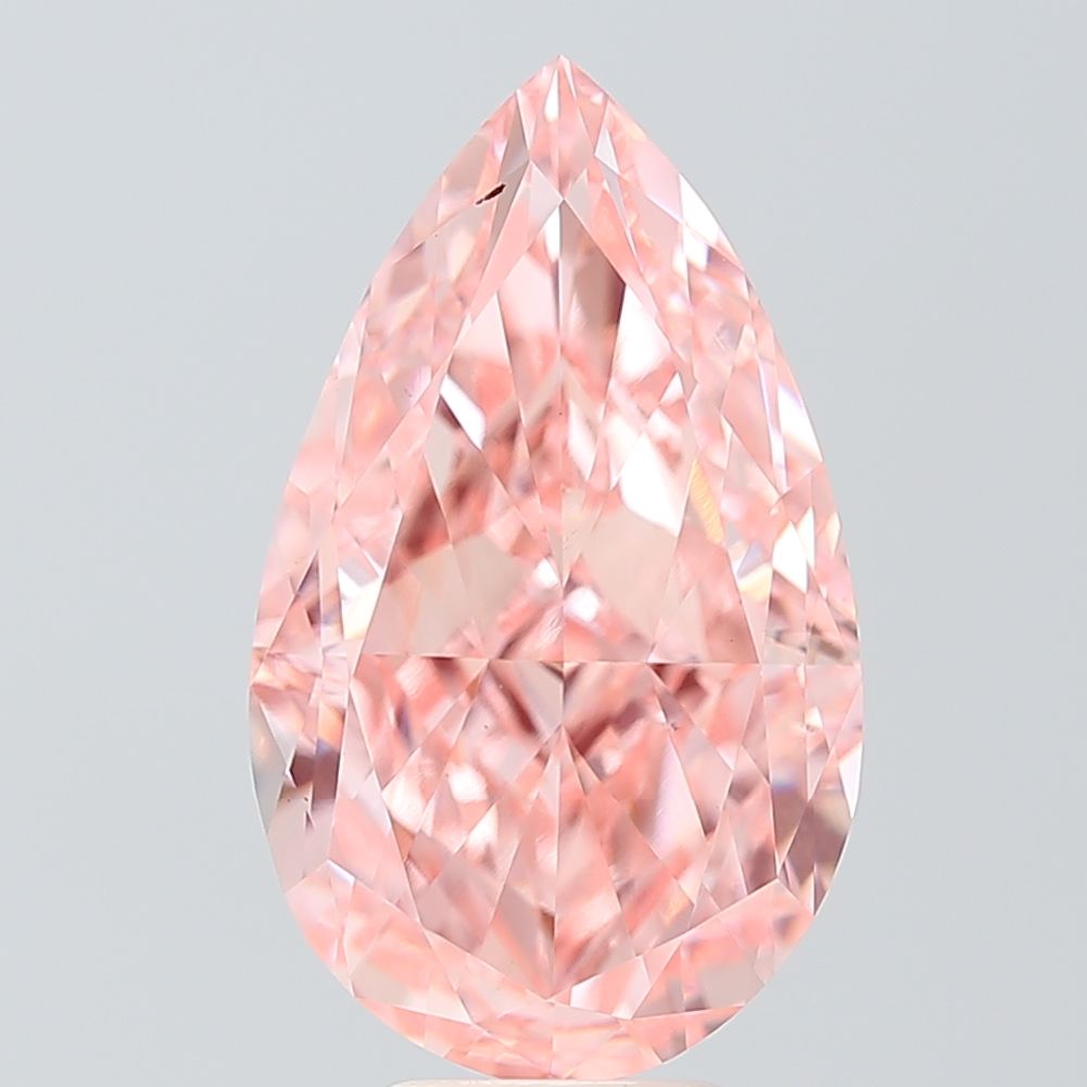 8.08 ct. pear Lab Grown Diamond front image
