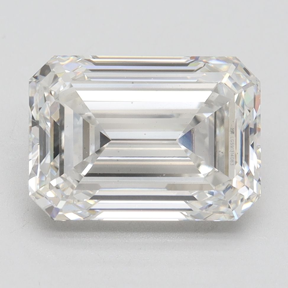 4.09 ct. emerald Lab Grown Diamond front image