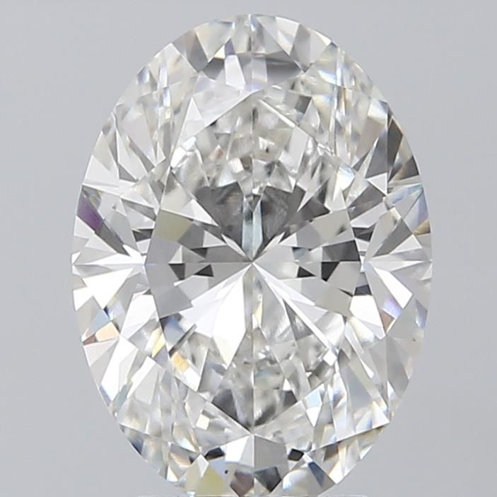 4.06 ct. oval Lab Grown Diamond front image