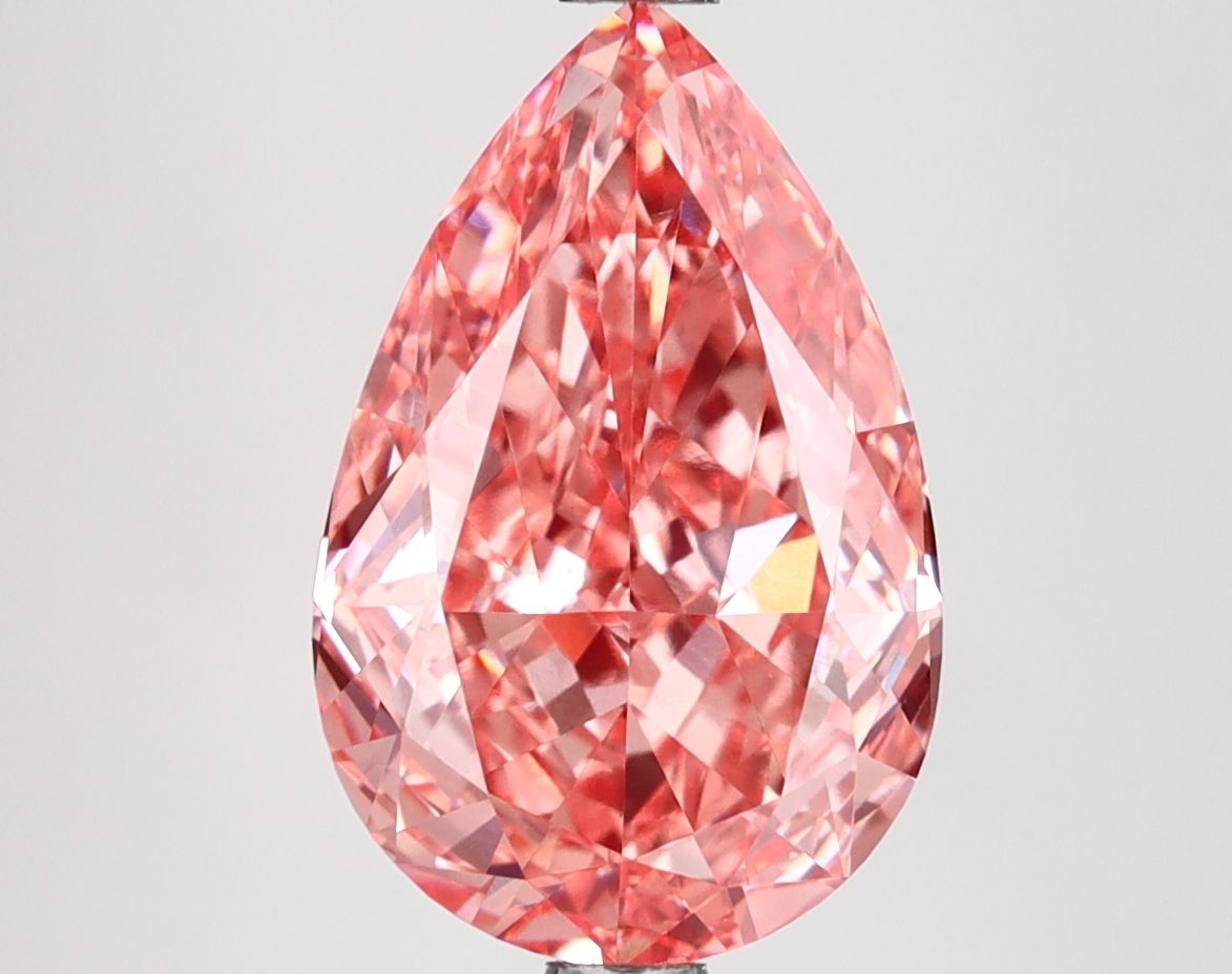 3.70 ct. pear Lab Grown Diamond front image