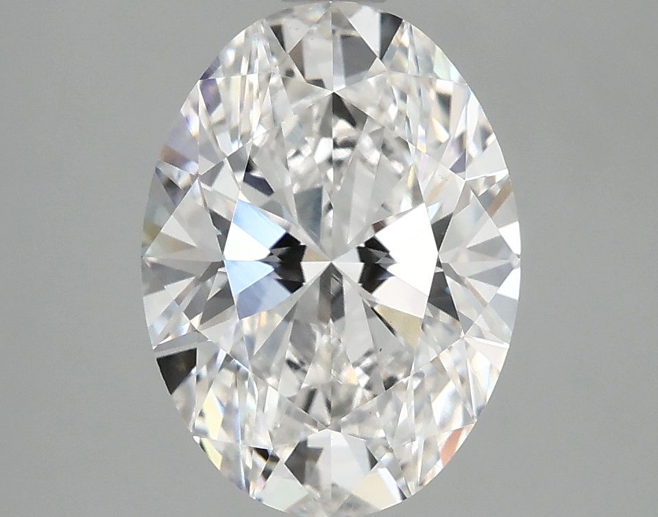 3.06 ct. oval Lab Grown Diamond front image