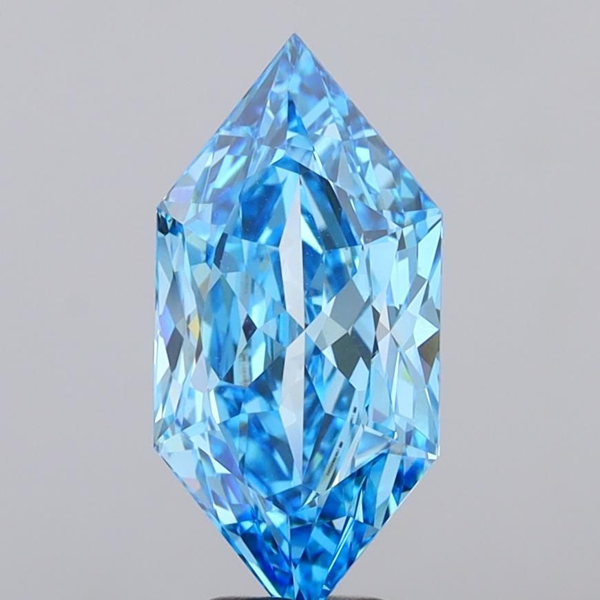 6.07 ct lab-grown Hexagonal Diamond