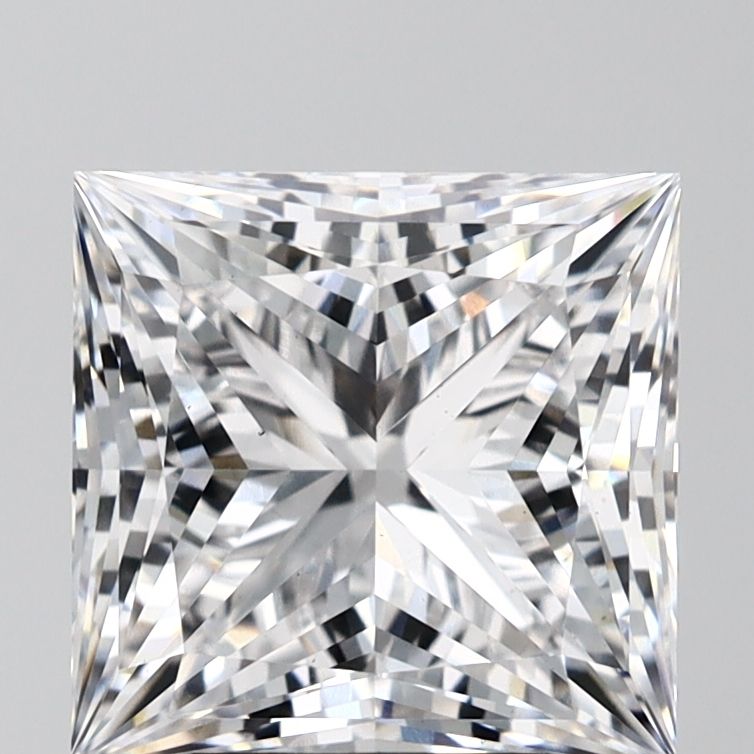 4.10 ct. princess Lab Grown Diamond front image