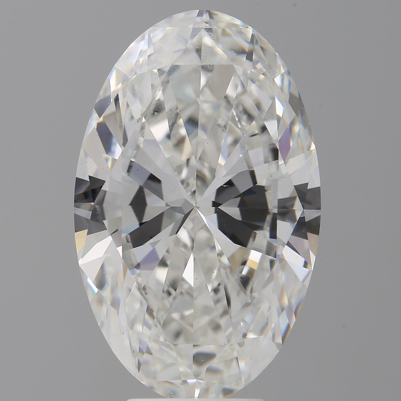 7.01 ct. oval Lab Grown Diamond front image