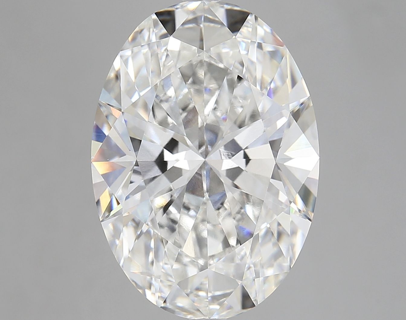 9.11 ct. oval Lab Grown Diamond front image