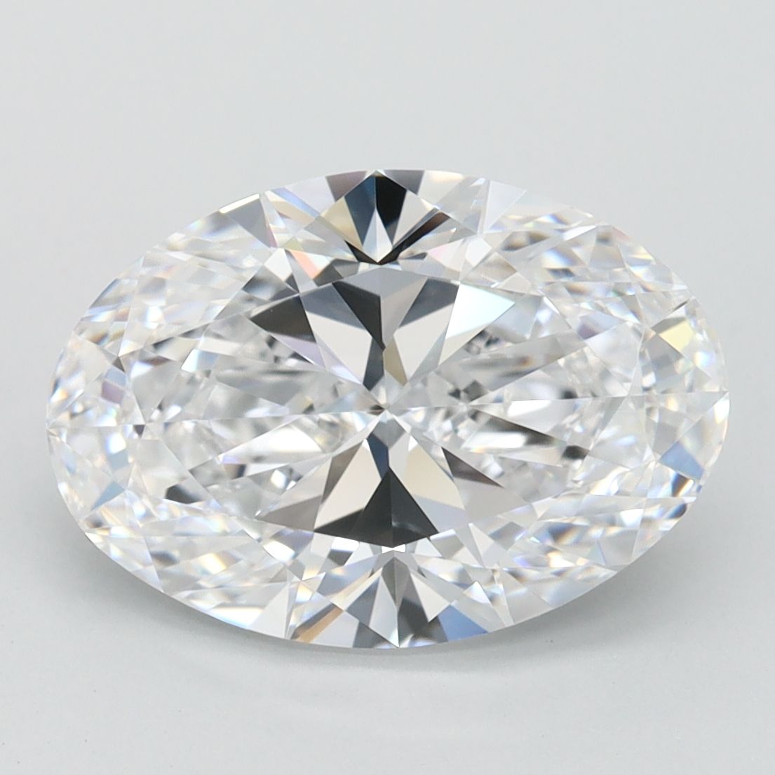2.84 ct. oval Lab Grown Diamond front image