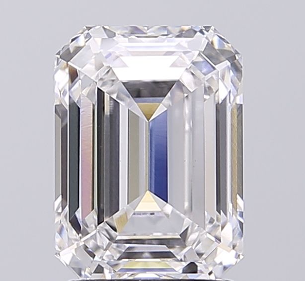 2.55 ct. emerald Lab Grown Diamond front image