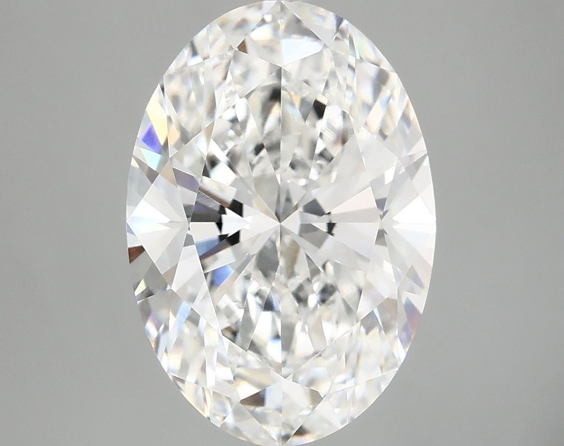 5.02 ct. oval Lab Grown Diamond front image