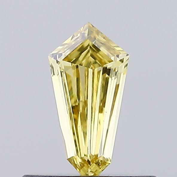 0.31 CT Fancy Yellow HEXAGONAL