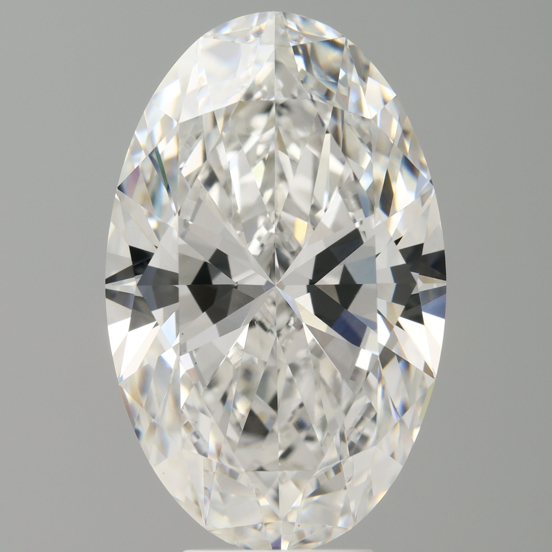 7.04 ct. oval Lab Grown Diamond front image