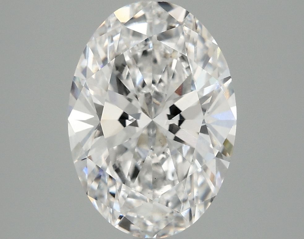 3.04 ct. oval Lab Grown Diamond front image