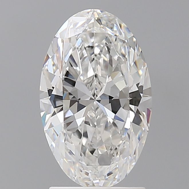 2.10 ct. oval Lab Grown Diamond front image