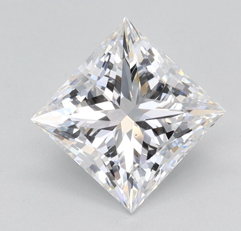 1.10 ct. princess Lab Grown Diamond front image